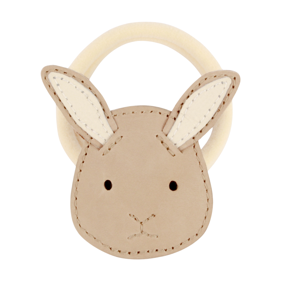 Josy Classic Hair Tie | Bunny | Taupe Nubuck