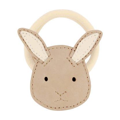 Josy Classic Hair Tie | Bunny | Taupe Nubuck