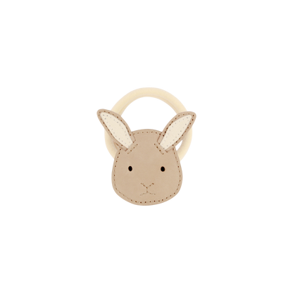 Josy Classic Hair Tie | Bunny | Taupe Nubuck