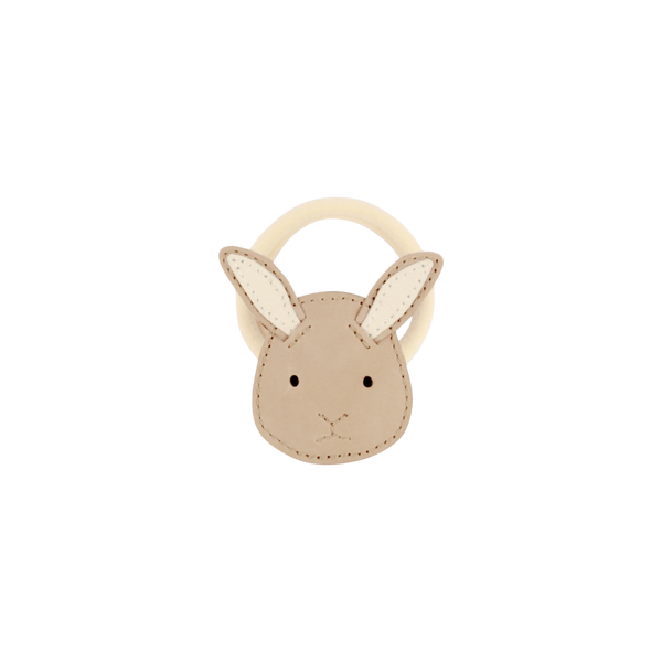Josy Classic Hair Tie | Bunny | Taupe Nubuck