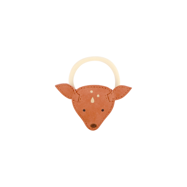 Josy Classic Hair Tie | Deer | Walnut Nubuck
