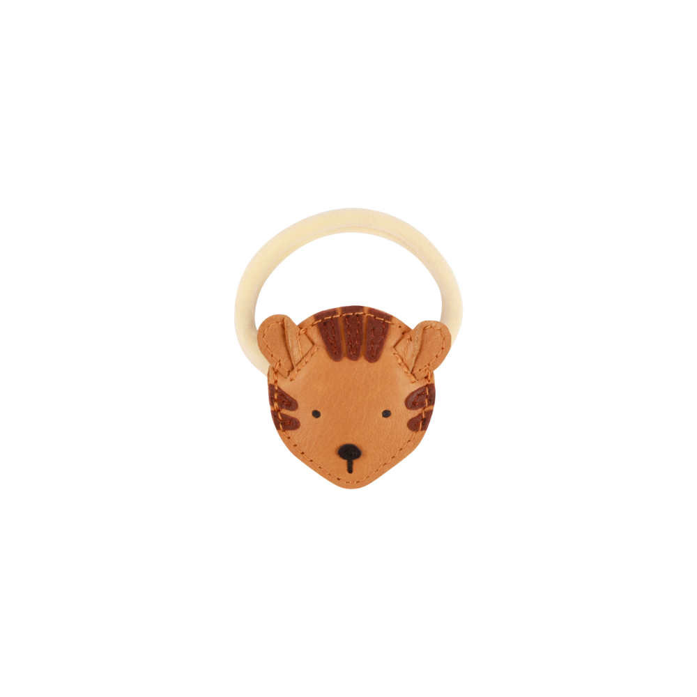 Josy Classic Hair Tie | Tiger | Camel Classic Leather