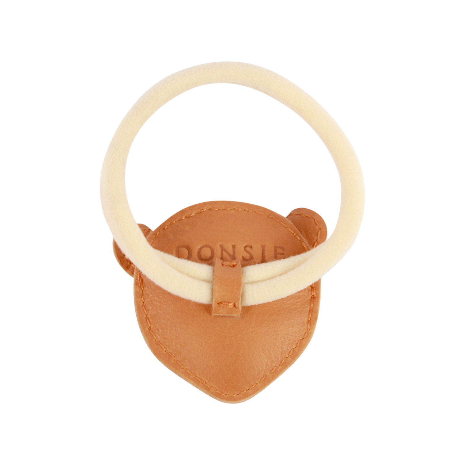Josy Classic Hair Tie | Tiger | Camel Classic Leather
