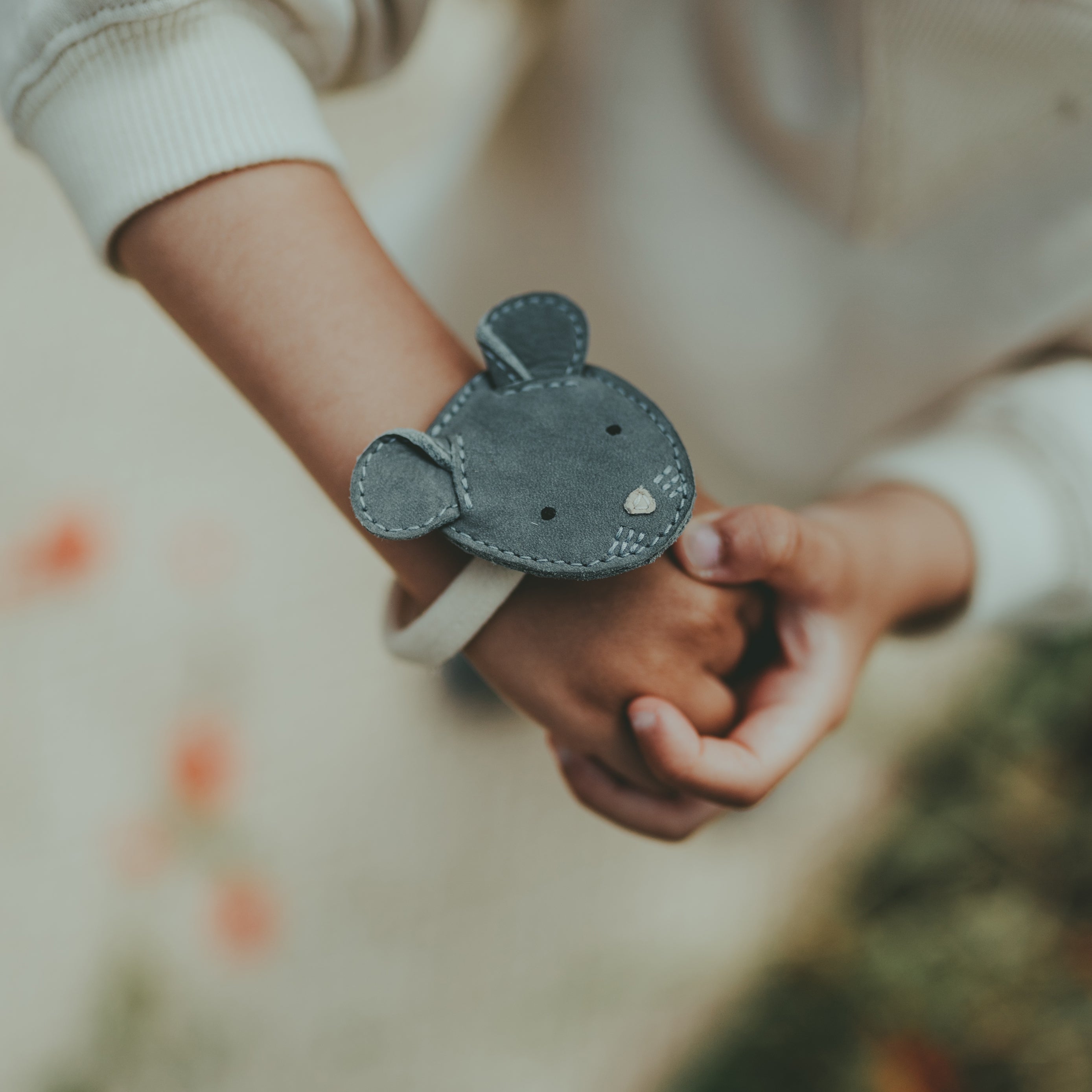 Josy Classic Hair Tie | Mouse | Grey Nubuck