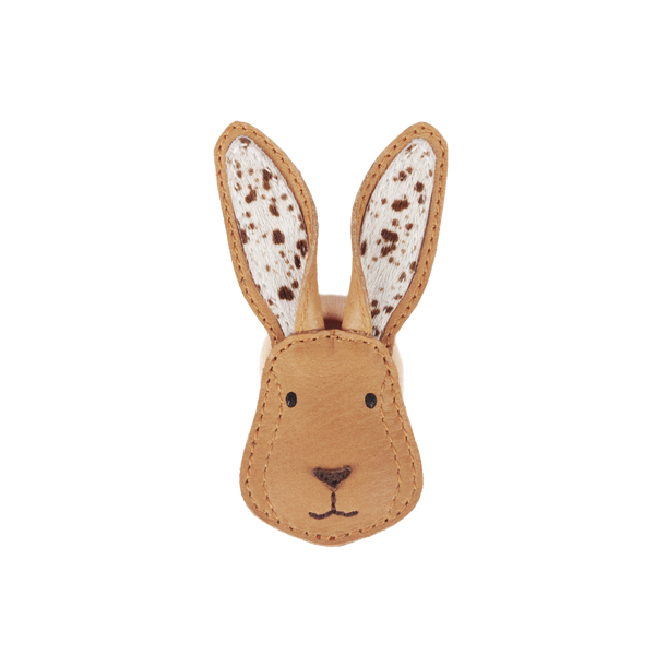 Josy Exclusive Hair Tie | Hare | Camel Classic Leather