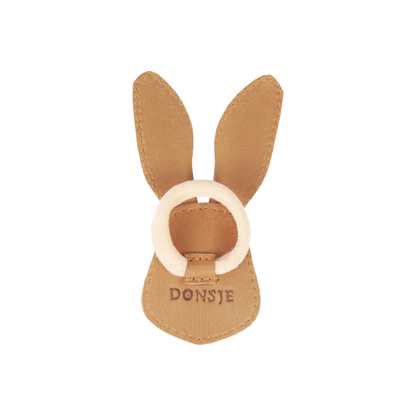 Josy Exclusive Hair Tie | Hare | Camel Classic Leather