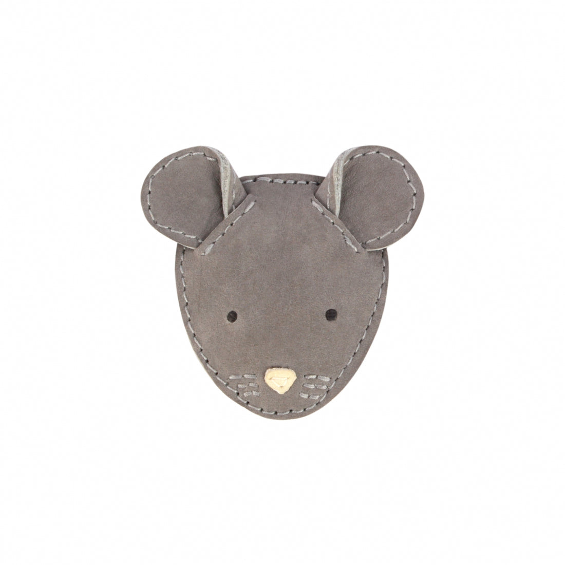 Josy Classic Hairclip | Mouse | Grey Nubuck