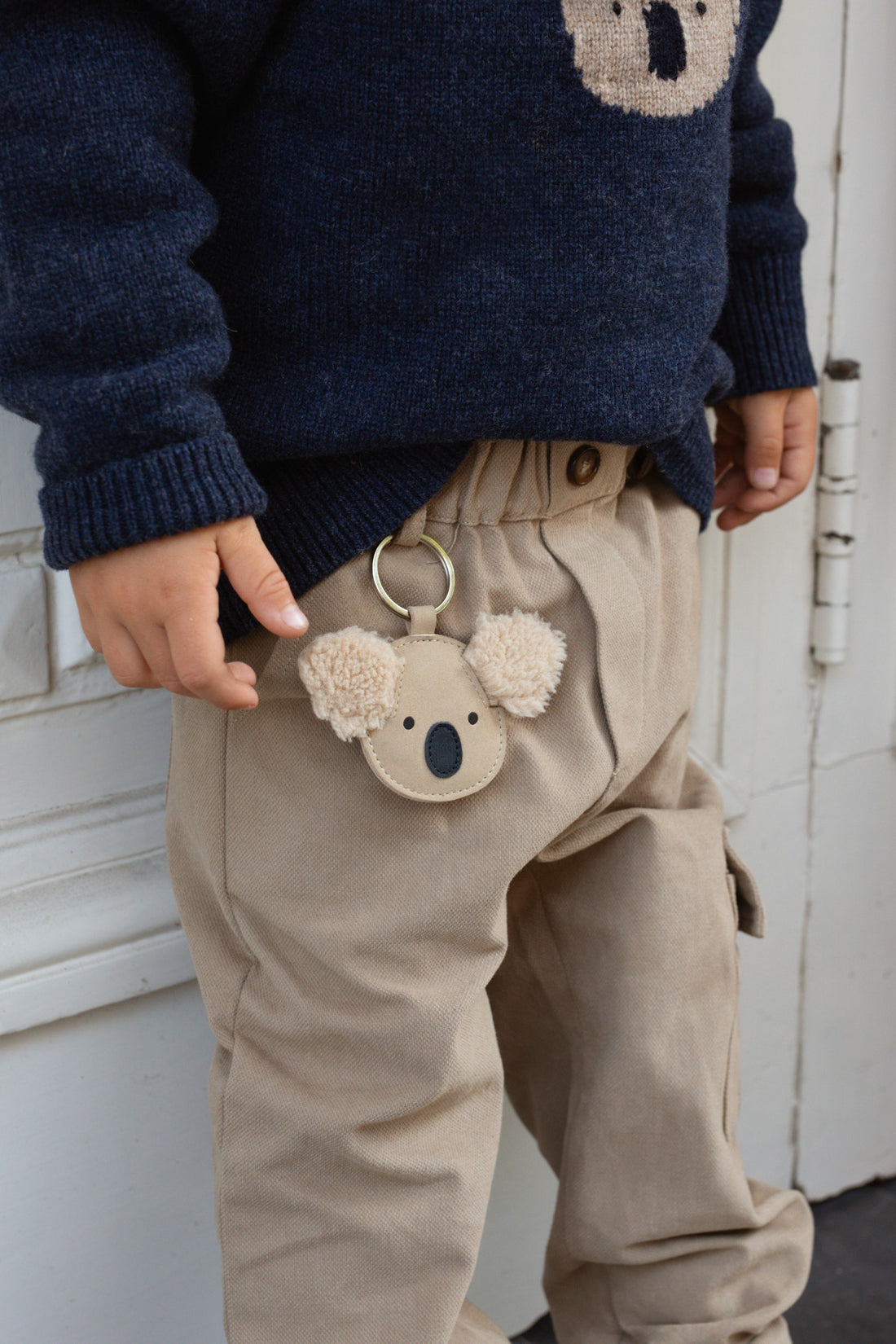 Wookie Chain | Fluffy Koala | Taupe Nubuck