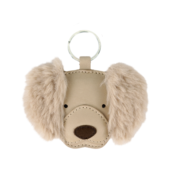 Wookie Chain | Golden Retriever | Ivory Classic Leather