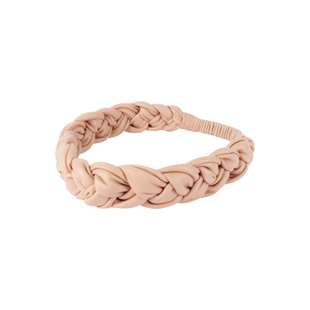 Senzay Headband | Light Rust Sheep Leather