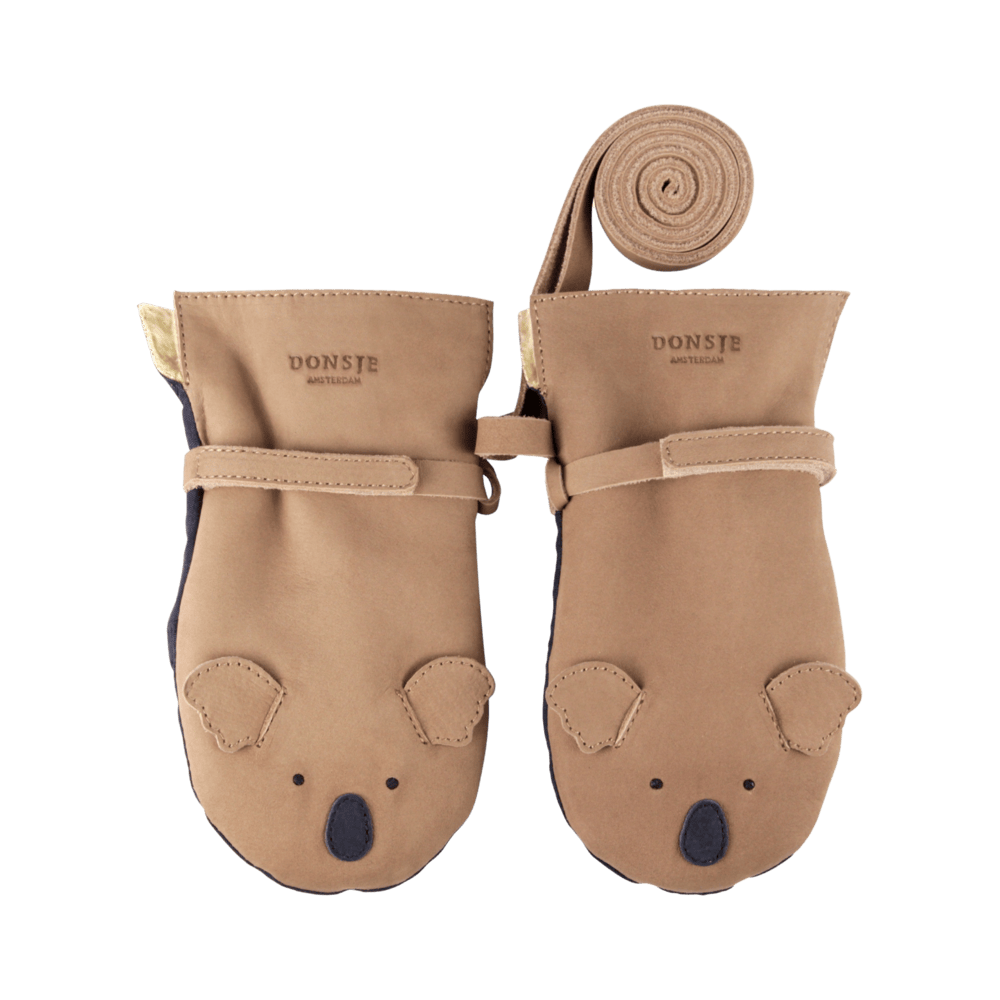 Kapi Classic Mittens | Koala | Truffle Nubuck