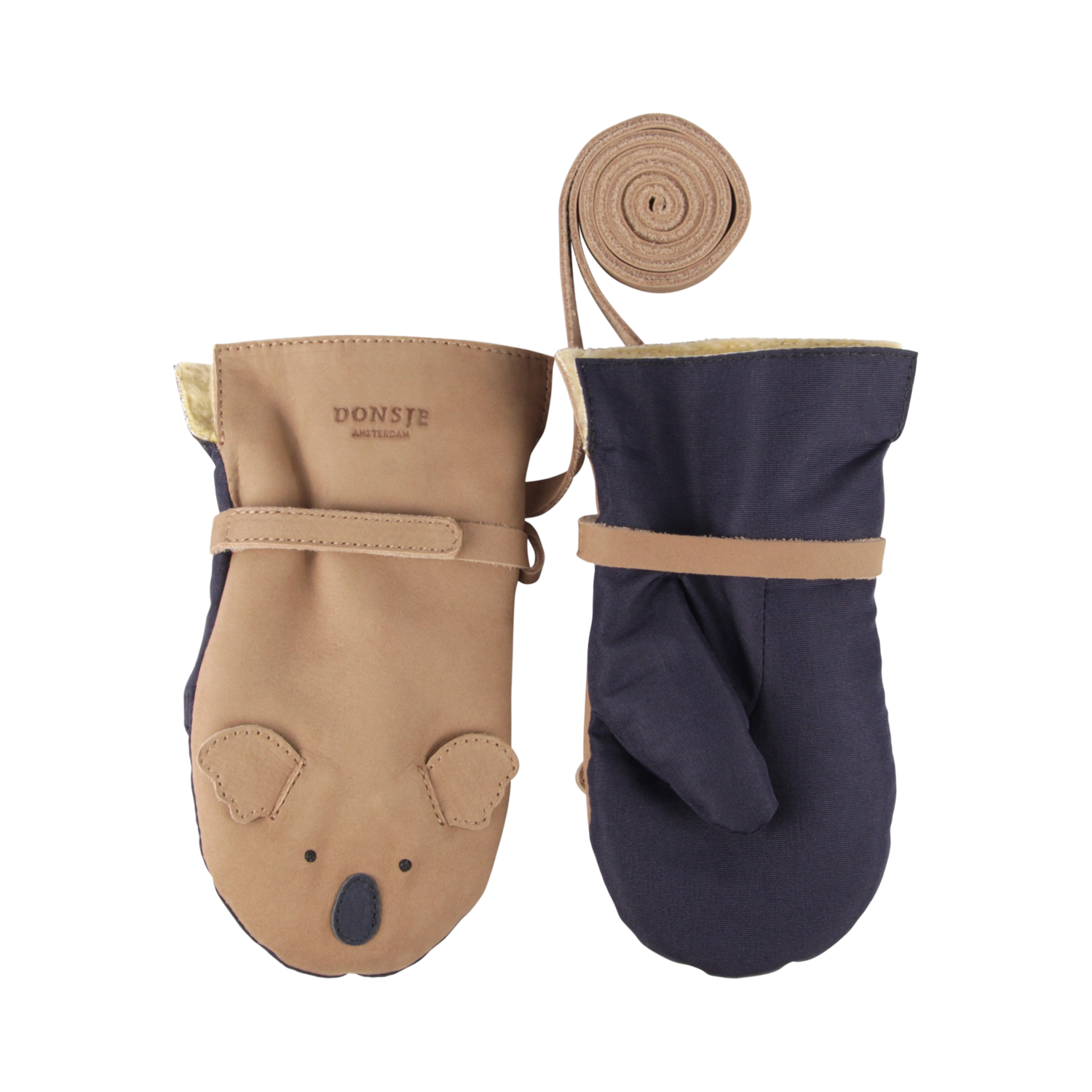 Kapi Classic Mittens | Koala | Truffle Nubuck