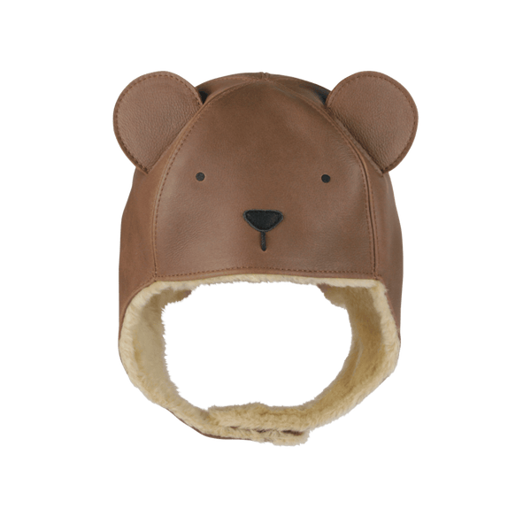 Kapi Classic Hat | Bear | Cognac Classic Leather