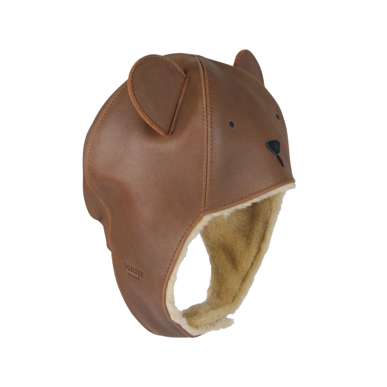 Kapi Classic Hat | Bear | Cognac Classic Leather