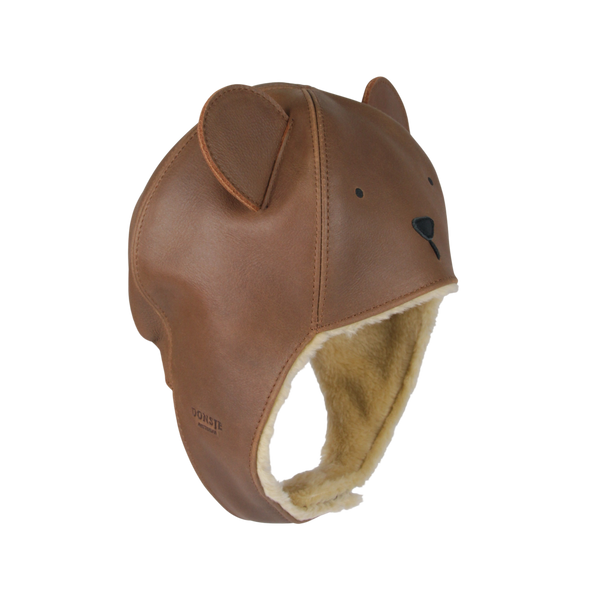 Kapi Classic Hat | Bear | Cognac Classic Leather