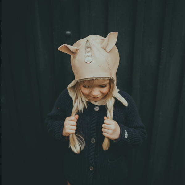 Kapi Special Hat | Unicorn | Light Rose Leather