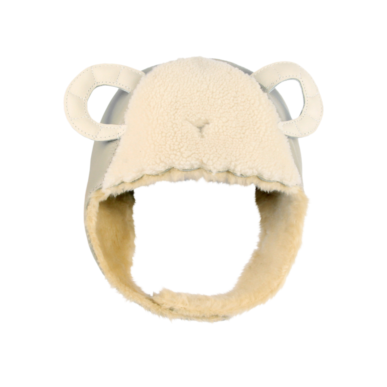 Kapi Exclusive Hat | Ram | Light Stone Leather – Donsje Amsterdam