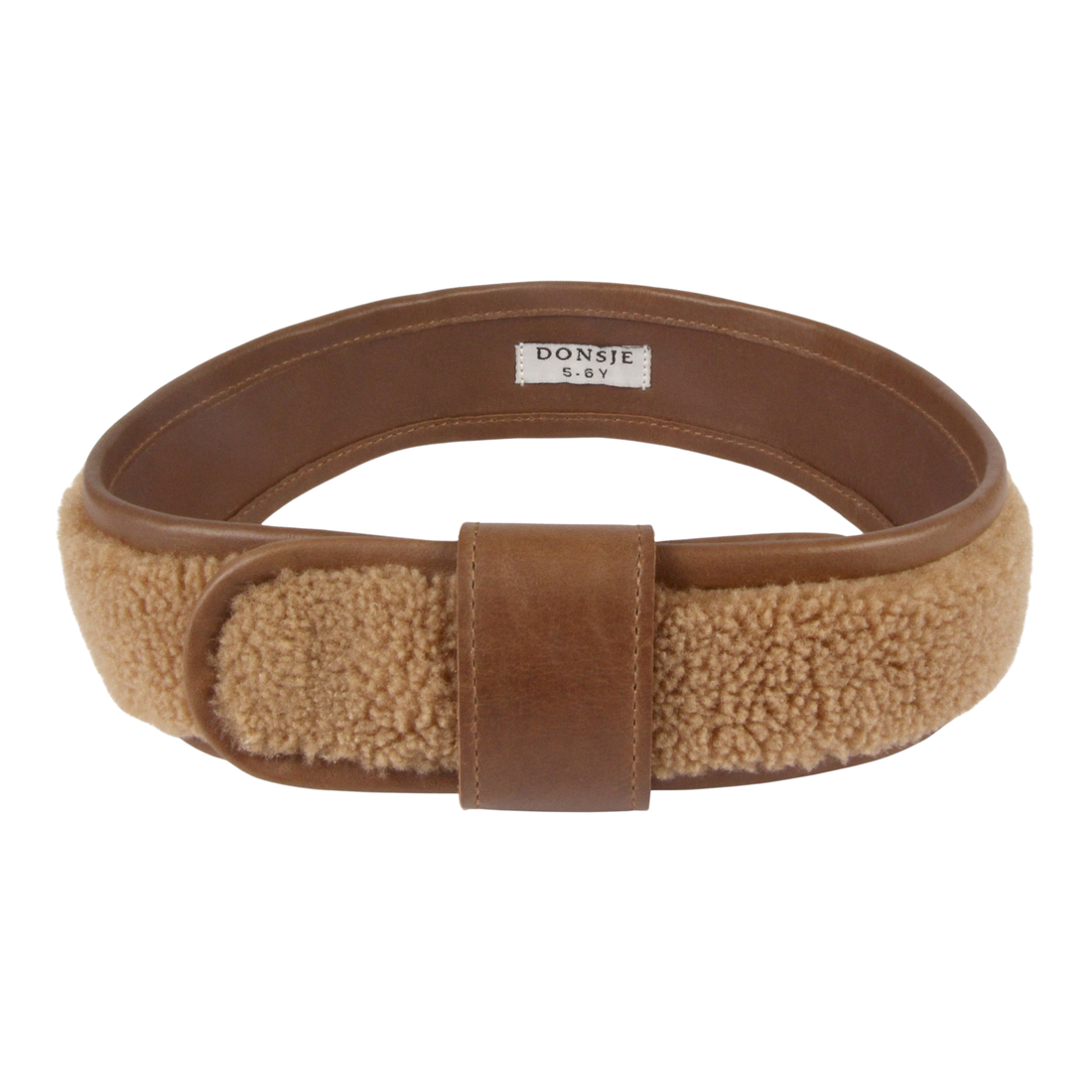 Nollie Belt | Light Maple Curly Faux Fur