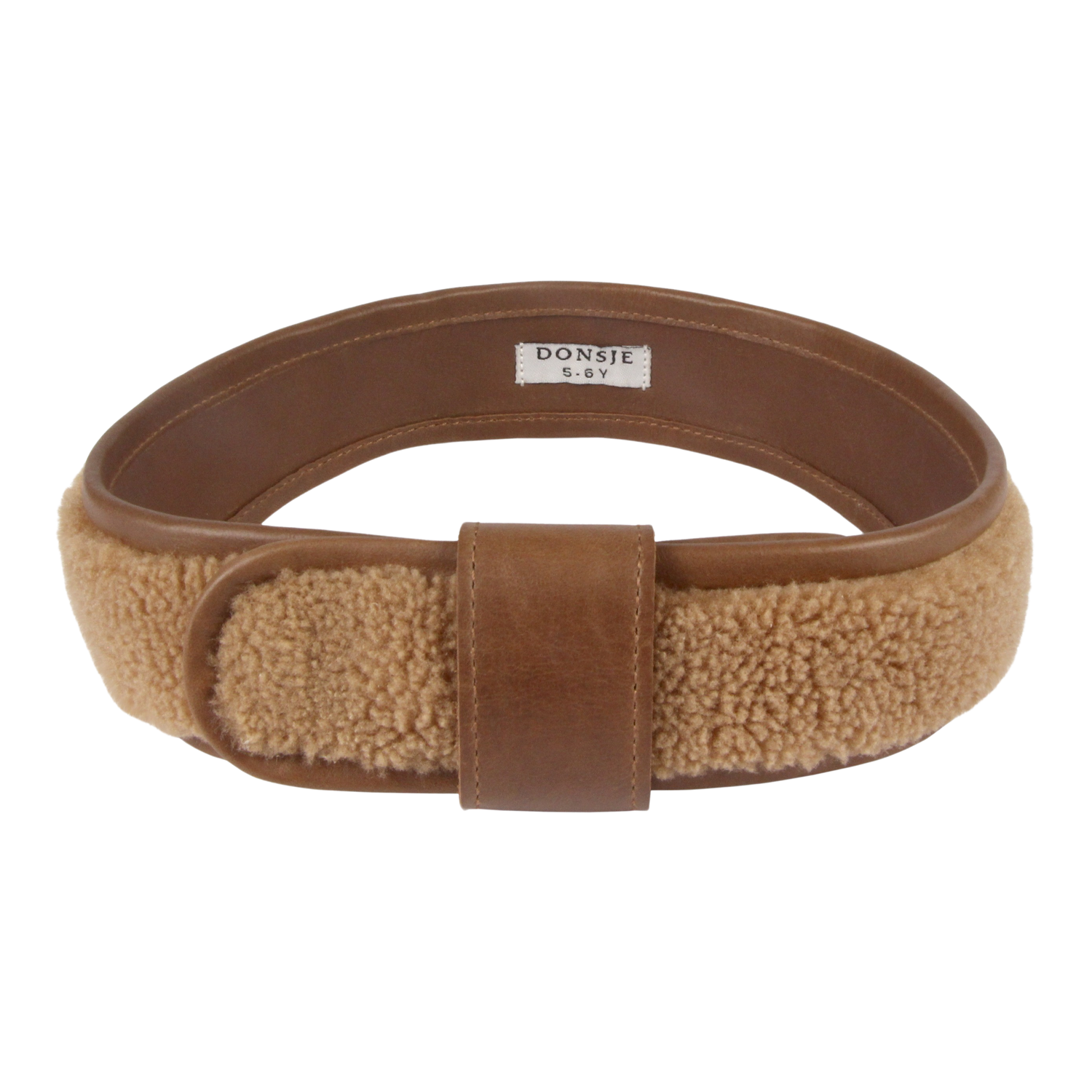 Nollie Belt | Light Maple Curly Faux Fur