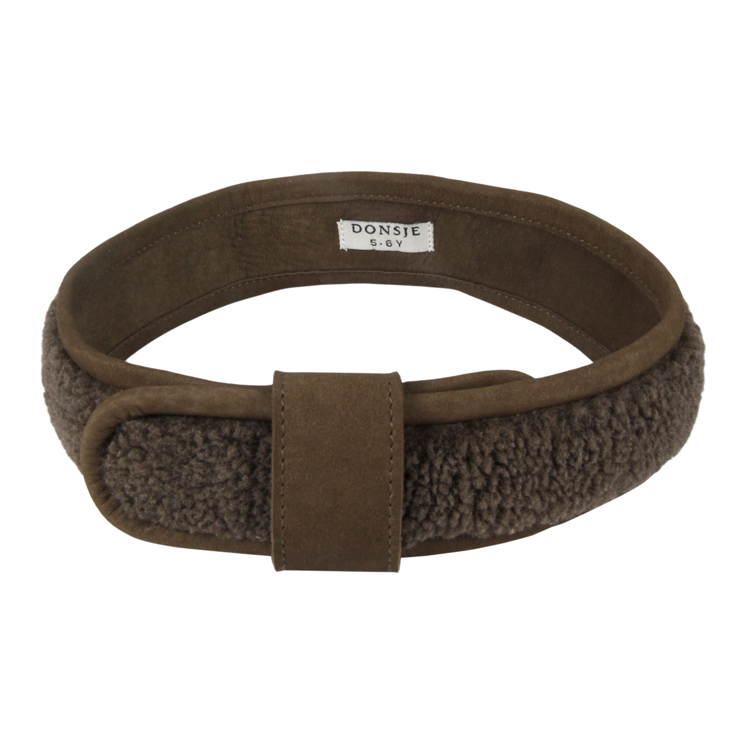 Nollie Belt | Hazelnut Curly Faux Fur