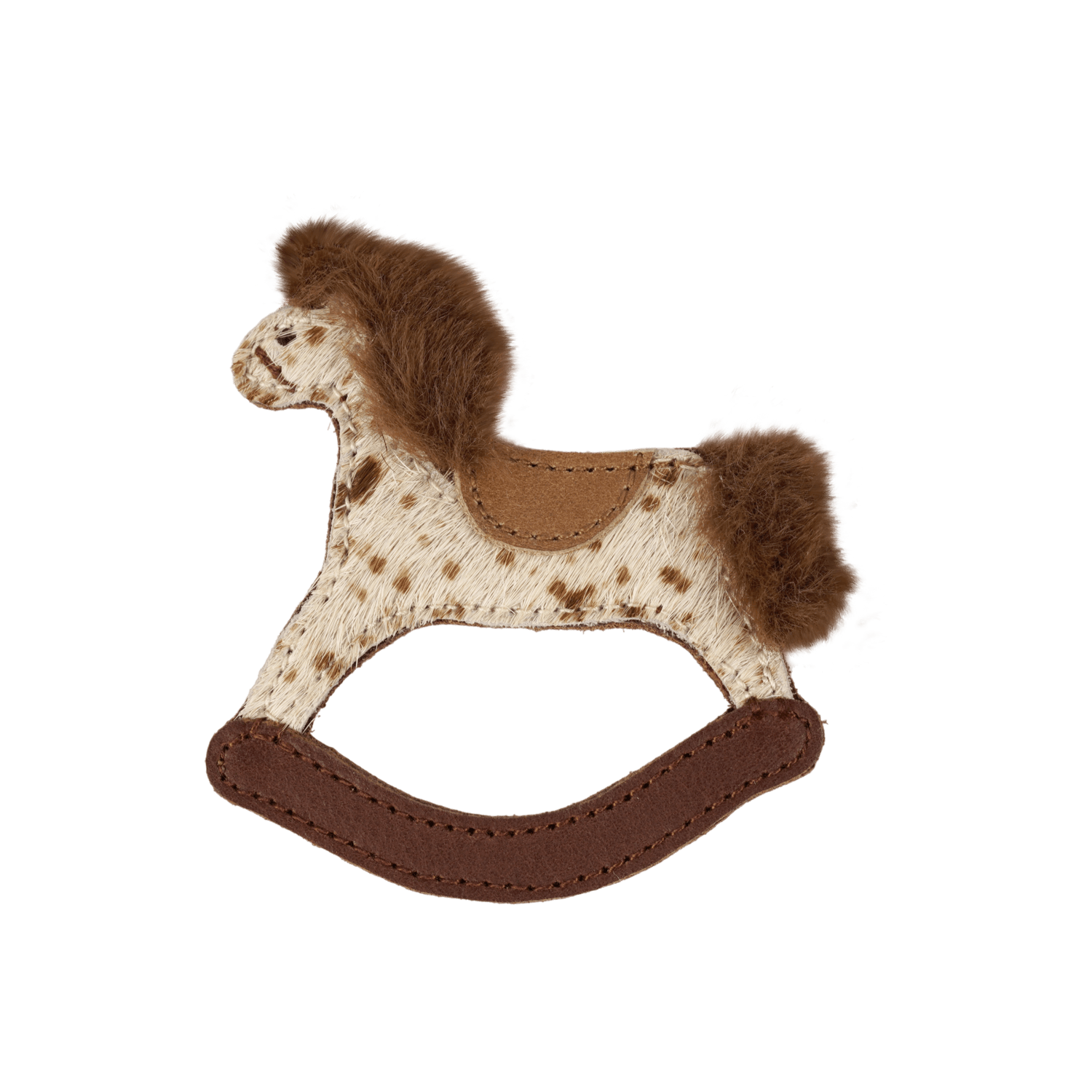 Wonda Hairclip | Rocking Horse | Bambi Spotted Cow Hair