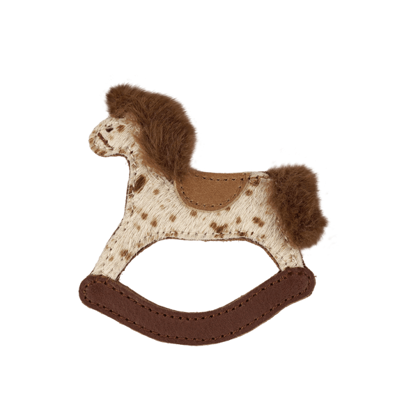Wonda Hairclip | Rocking Horse | Bambi Spotted Cow Hair