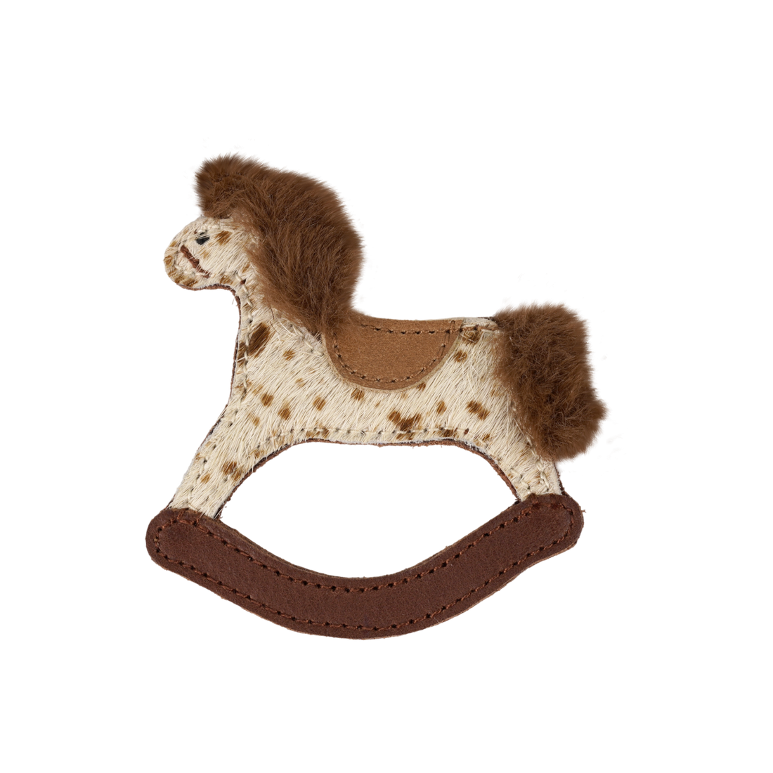 Wonda Hairclip | Rocking Horse | Bambi Spotted Cow Hair