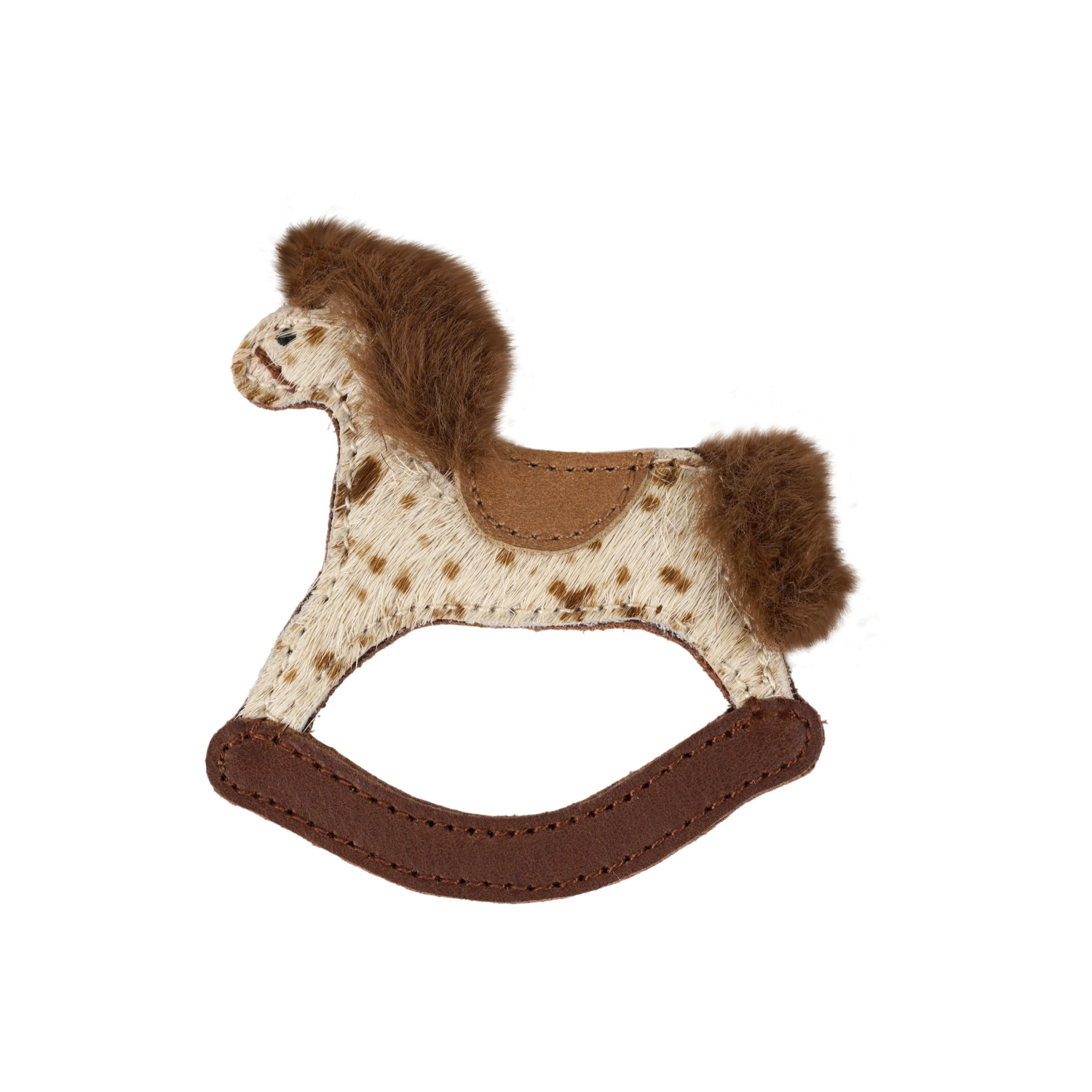 Wonda Hairclip | Rocking Horse | Bambi Spotted Cow Hair