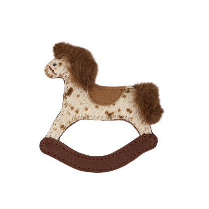 Wonda Hairclip | Rocking Horse | Bambi Spotted Cow Hair