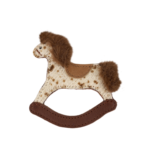 Wonda Hairclip | Rocking Horse | Bambi Spotted Cow Hair