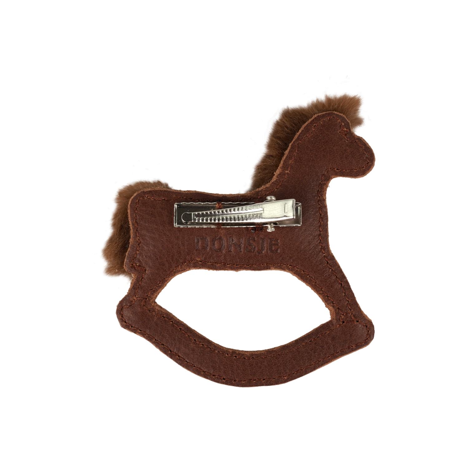Wonda Hairclip | Rocking Horse | Bambi Spotted Cow Hair