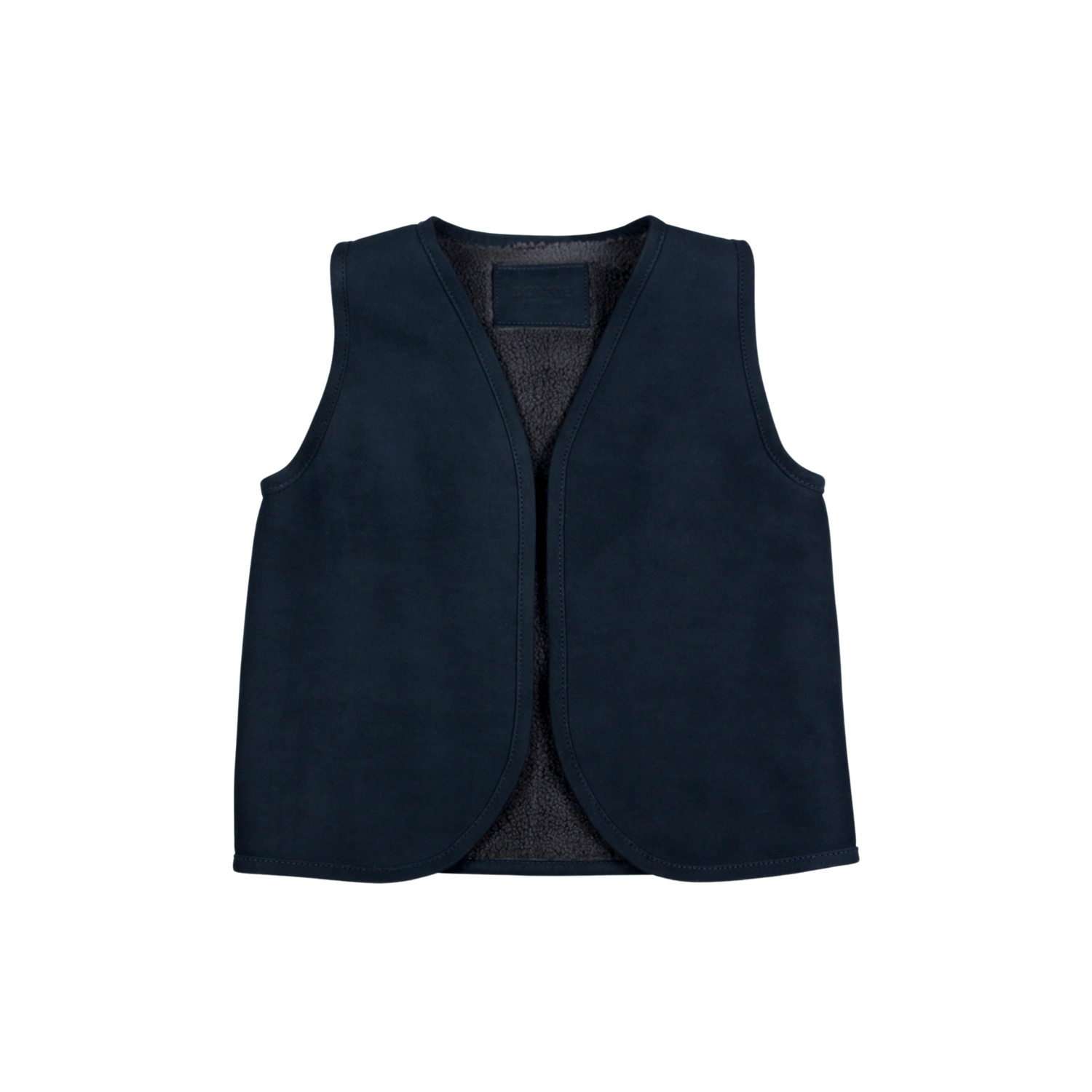 Lige Gilet | Snowman | Navy Nubuck