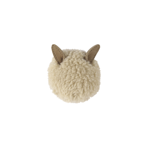 Ploto Hairclip | Alpaca | Beige Curly Faux Fur