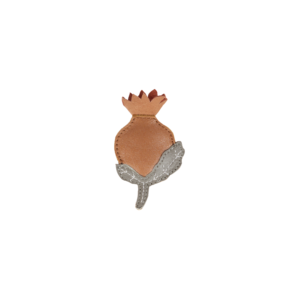 Lula Clip | Rose Hip | Caramel Metallic Nubuck