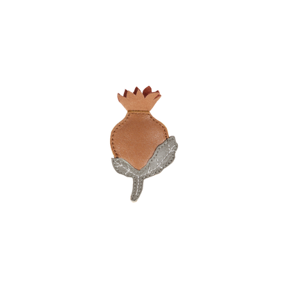 Lula Clip | Rose Hip | Caramel Metallic Nubuck
