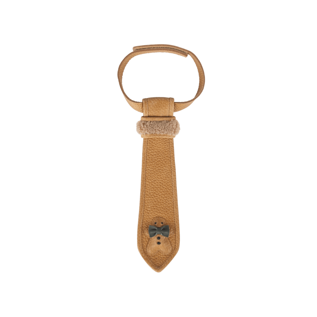 Nata Tie | Gingerbread | Toast Grain Leather