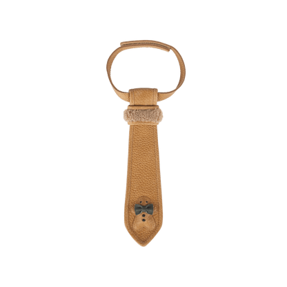Nata Tie | Gingerbread | Toast Grain Leather