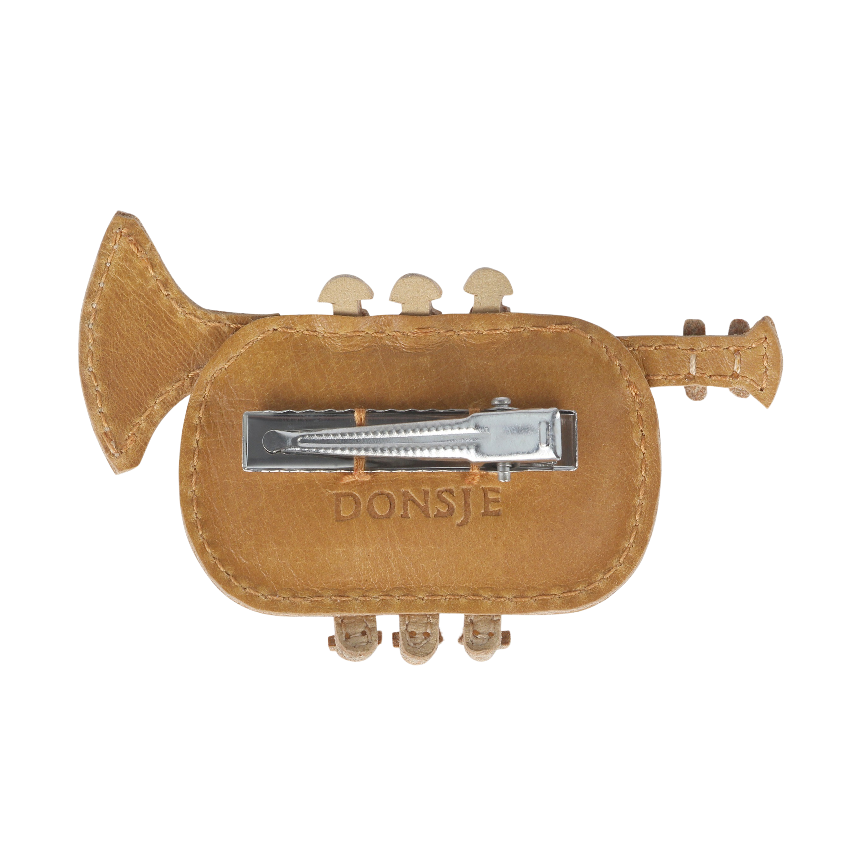 Guar Clip | Trumpet | Camel Classic Leather