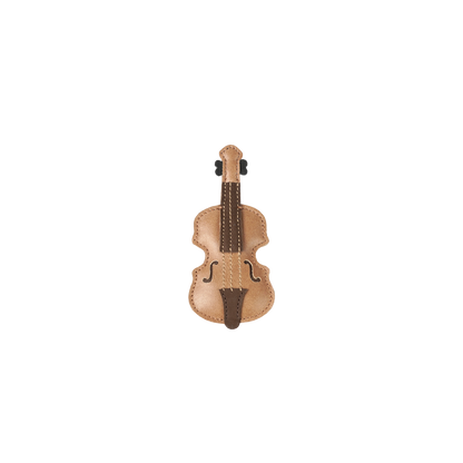 Guar Clip | Violin | Nutmeg Leather