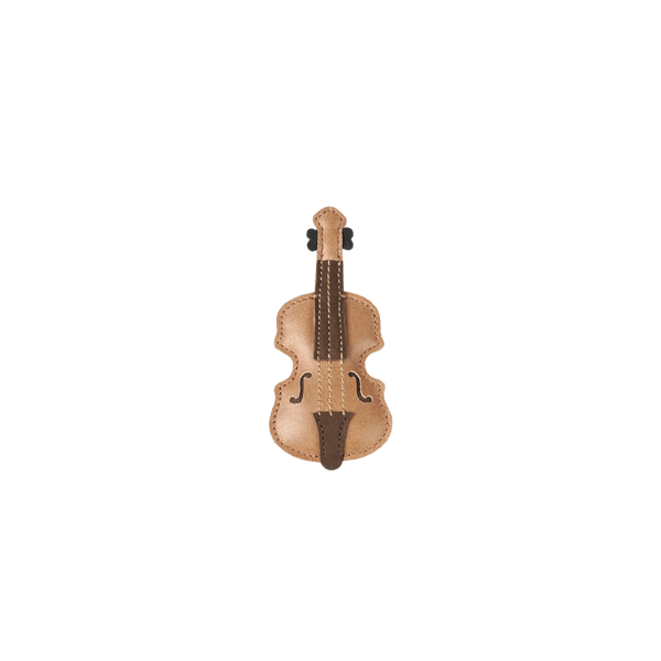 Guar Clip | Violin | Nutmeg Leather