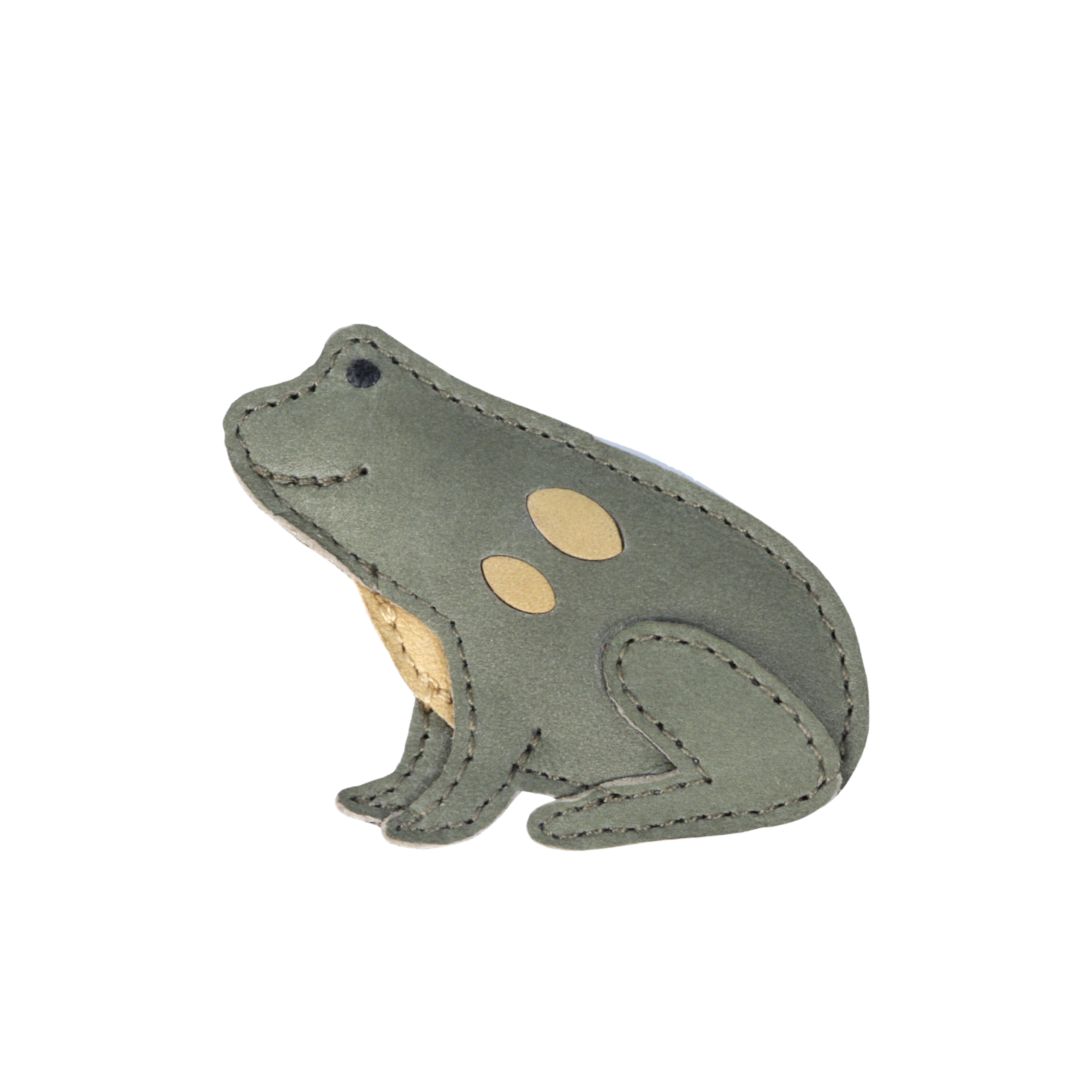 Lipu Clip | Frog | Stone Nubuck