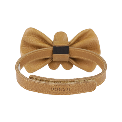 Jery Bow Tie | Gingerbread | Toast Grain Leather