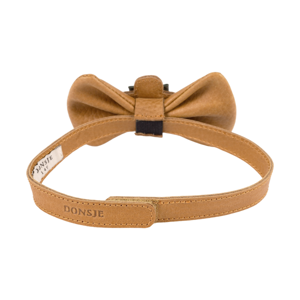 Jery Bow Tie | Gingerbread | Toast Grain Leather