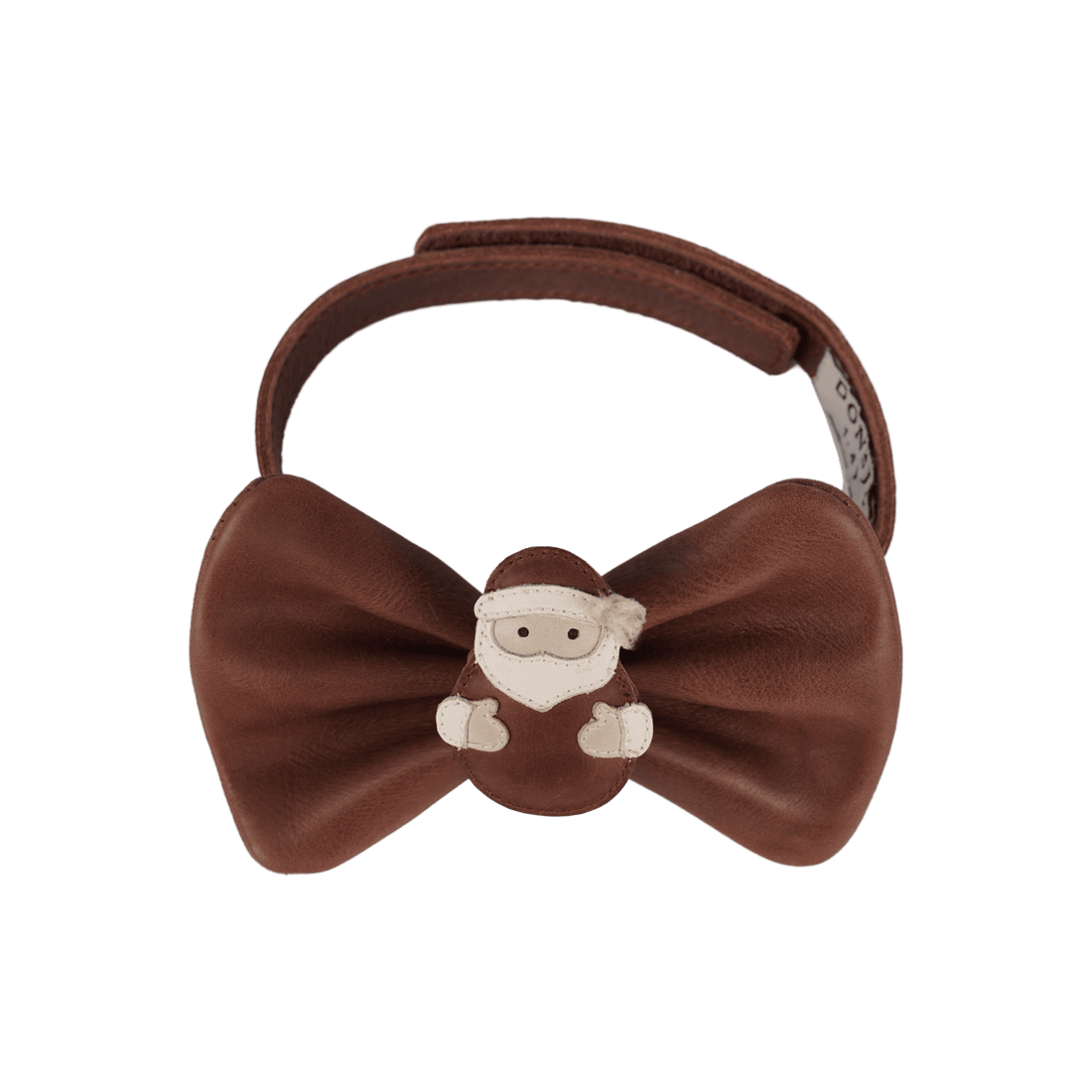 Jery Bow Tie | Santa | Burgundy Classic Leather