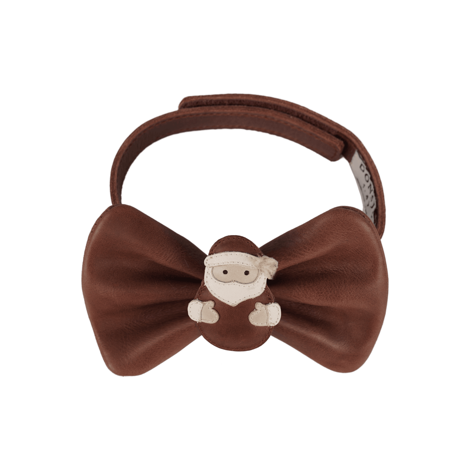 Jery Bow Tie | Santa | Burgundy Classic Leather