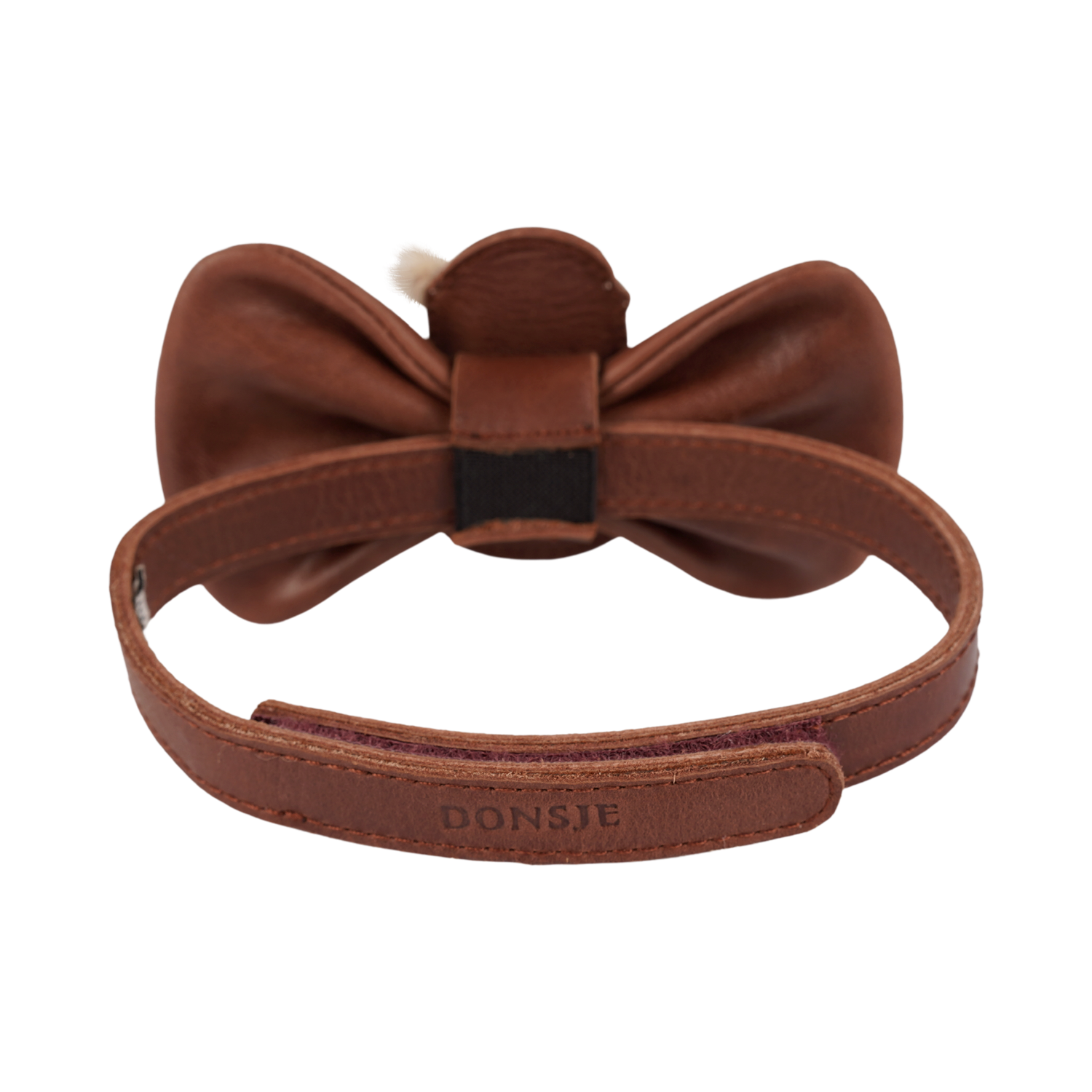 Jery Bow Tie | Santa | Burgundy Classic Leather