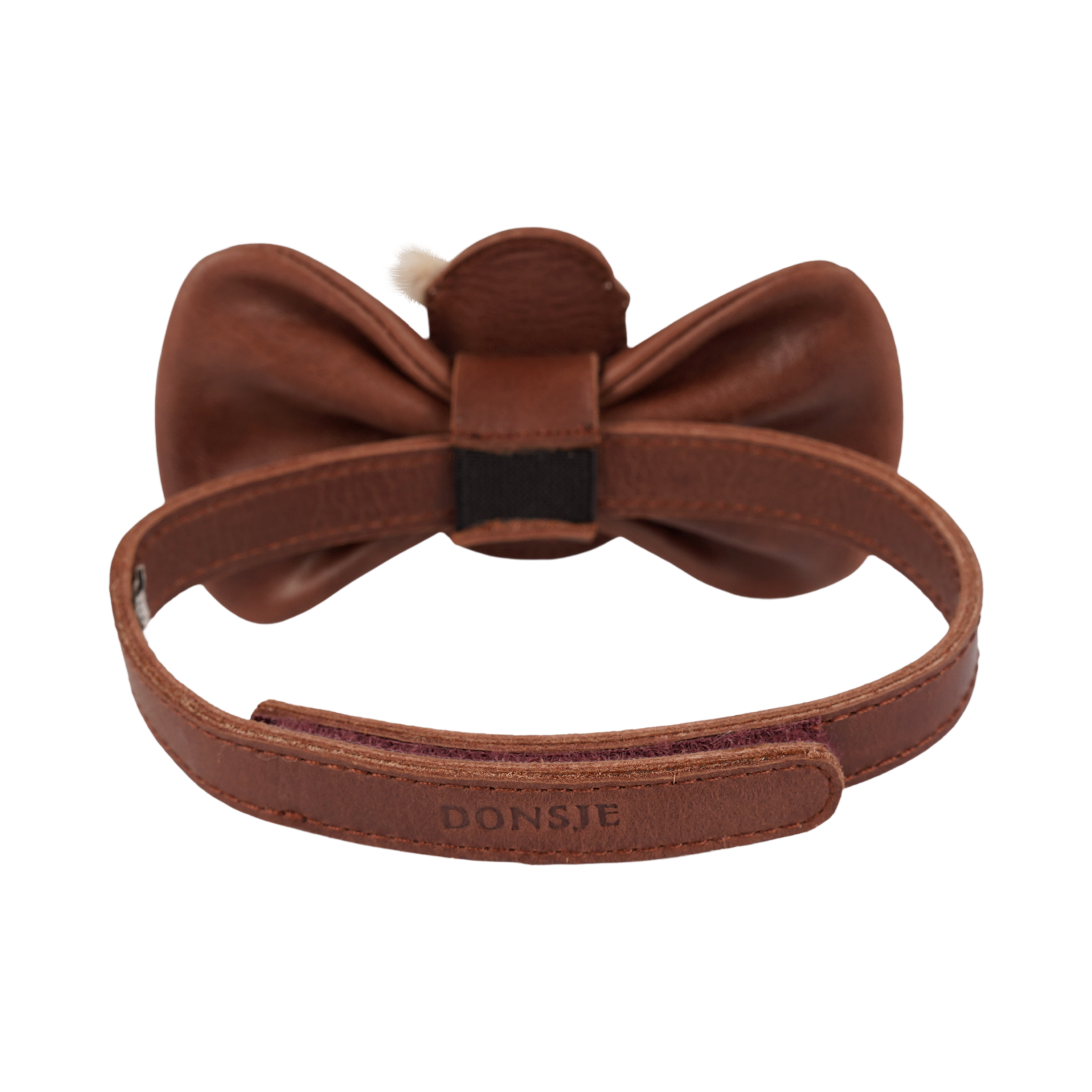 Jery Bow Tie | Santa | Burgundy Classic Leather