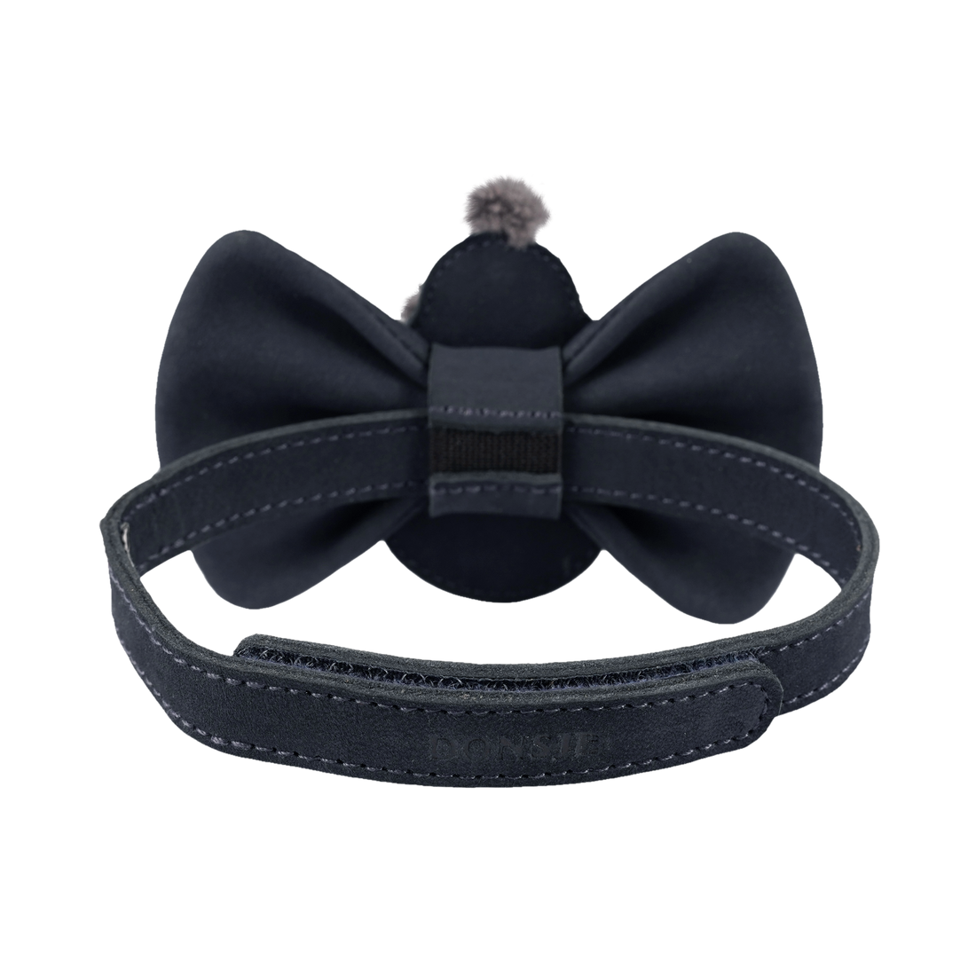 Jery Bow Tie | Snowman | Navy Nubuck