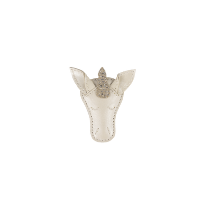 Blinc Clip | Unicorn | Off White Metallic Leather