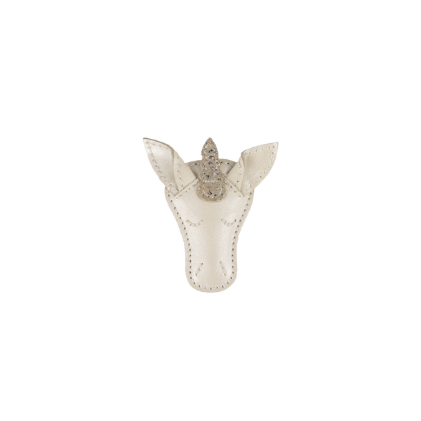 Blinc Clip | Unicorn | Off White Metallic Leather